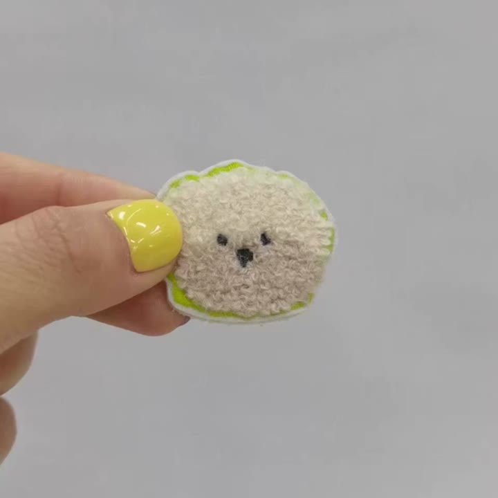 Tampalan sulaman tuala Velcro