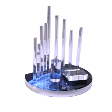Countertop acrylic display stand