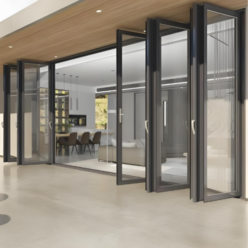 Alüminium qatlanan qapının üstünlükləri və mənfi cəhətləri