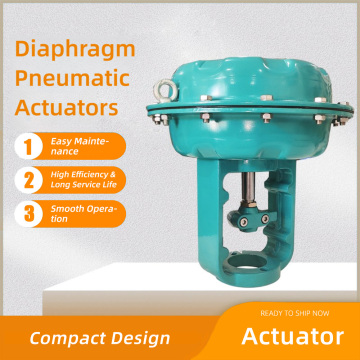 Cast Iron Diaphragm Actuator Real Demo: High Thrust Pneumatic Valve Drive
