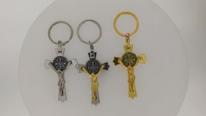 KC9034S cross pendant keychain