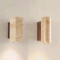 Wabi-Sabi Style Modern Stone Wall Lights for Bedrooms and Hotels1