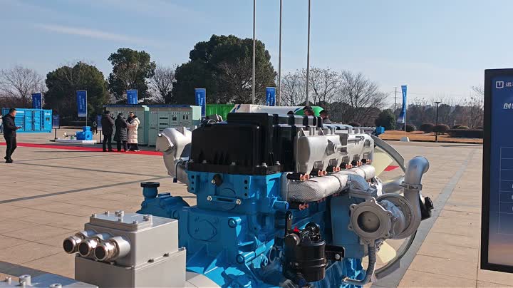 420KW alkoholio vandenilio elektrinis