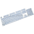 OSHID 104-Key PBT Double Shot Keycaps for Cherry Profile Mechanical Keyboards (English/Korean)1