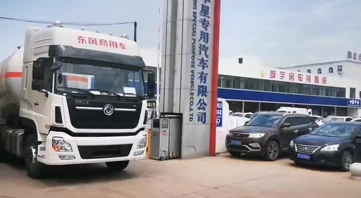 Sơ mi rơ moóc chở xăng dầu 54cbm.mp4