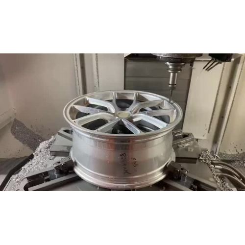 forged wheel milling process