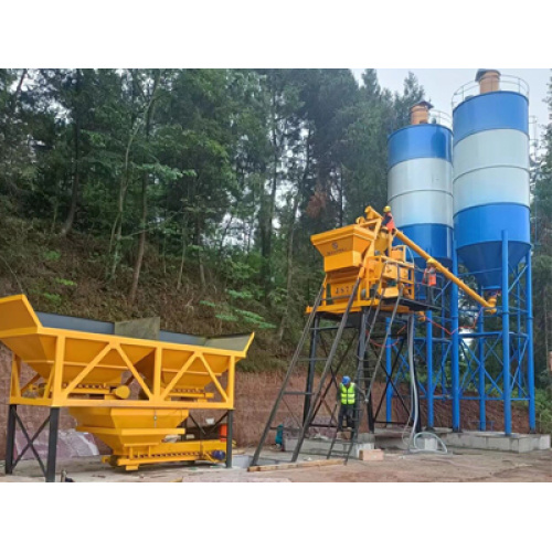 The advantages of a small concrete mixing plant