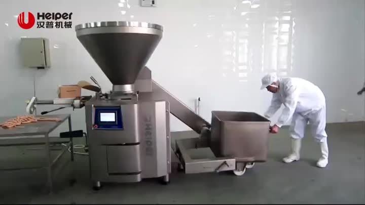 Vacuum filler with Twister