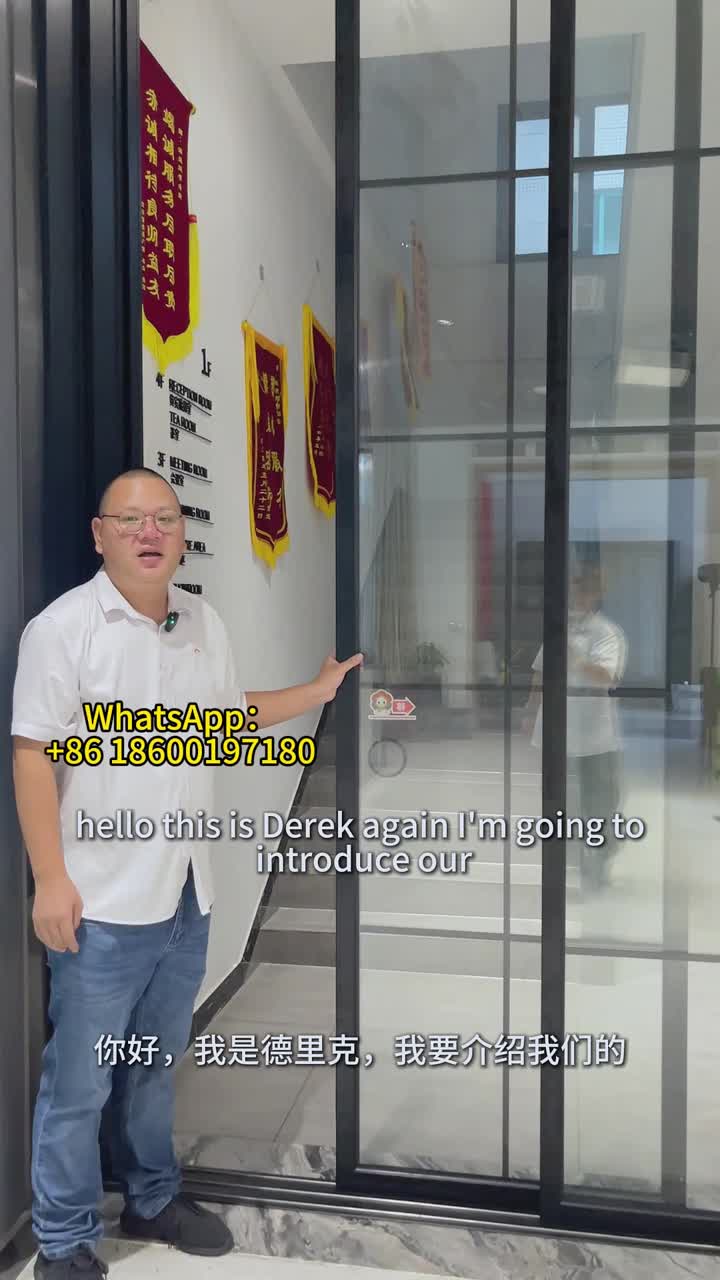interior sliding door with grill