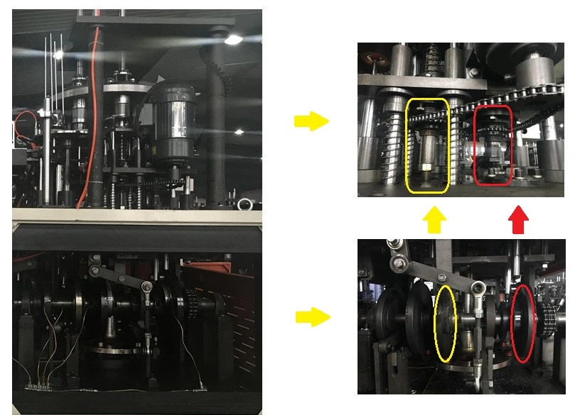 Máquina de formación automática de papel de papel mediano