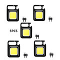 Portable USB COB Work and Inspection Light - Mini LED Flashlight for Camping and Keychain1
