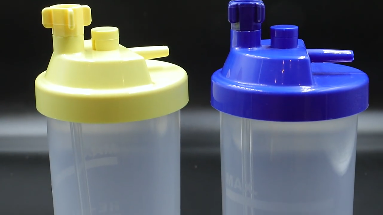 Label Pribadi Humidifier Botol Air Oksigen 500ml Konsentrator Medis Humidifier Botol1