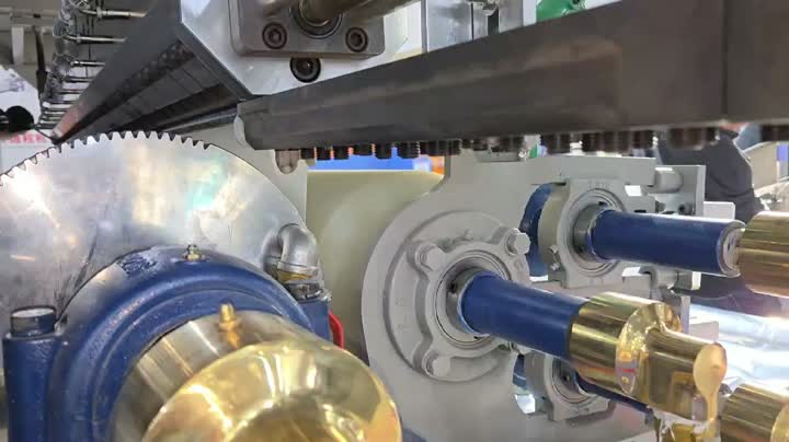 Máquina de filme bolha composto de cinco camadas2