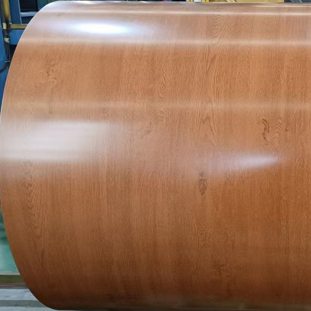 HDP, окрашенная в древесную зерновую сталь