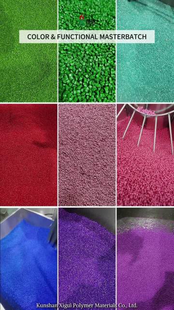 Custom Color & Functional Masterbatch For Outdoor Plastic Products