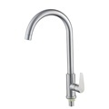 YOROOW Wall-Mounted Brushed Nickel Kitchen Faucet with Single Handle and 304 Stainless Steel1
