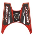 Water-Resistant Fashionable Motorcycle Foot Pads - Personalized & Dustproof1