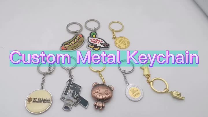 Keychain de metall personalitzat