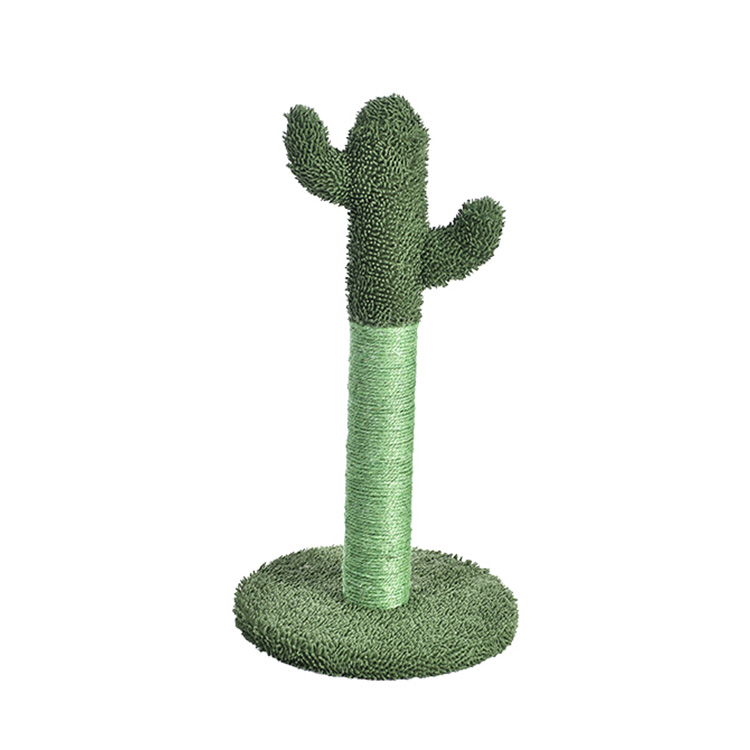 Wholesale High Quality New Toy Cat Craft Scratch Happy Pet Cactus Cat Tree1