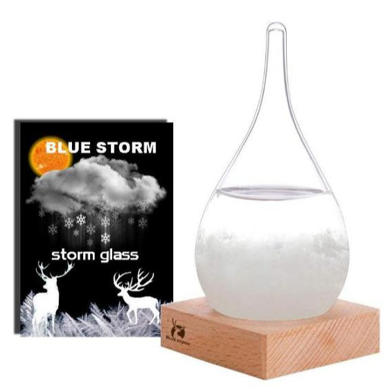 Bouteille prévue du baromètre en verre d&#39;orage prédictif avec taille différente1