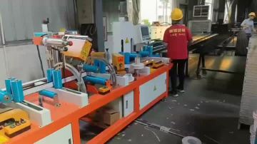 automatic film laminating equipment for aluminum profile