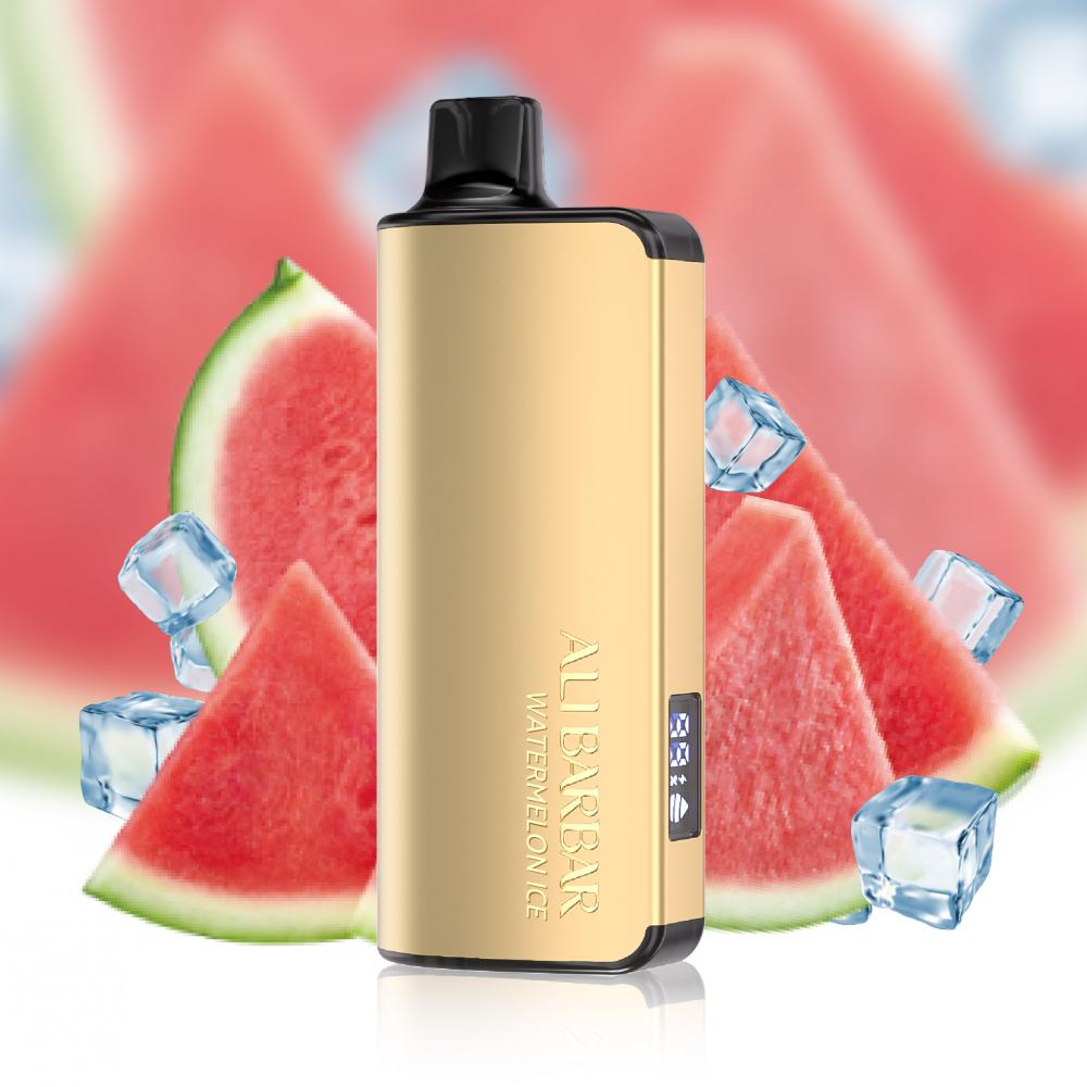 Watermelon Ice Alibarbar Ingot 9000 Puffs Jpg