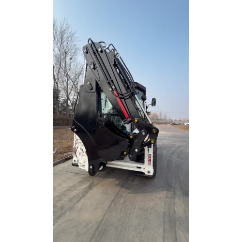 EX388 Multi-functional Backhoe Loader with 6-in-1 Bucket