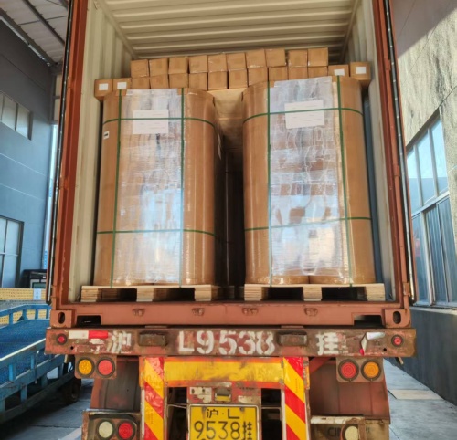 Carton packaging with heat transfer printing paper are loading