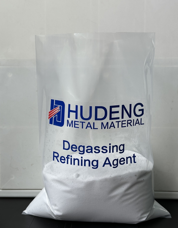 Degassing refining agent