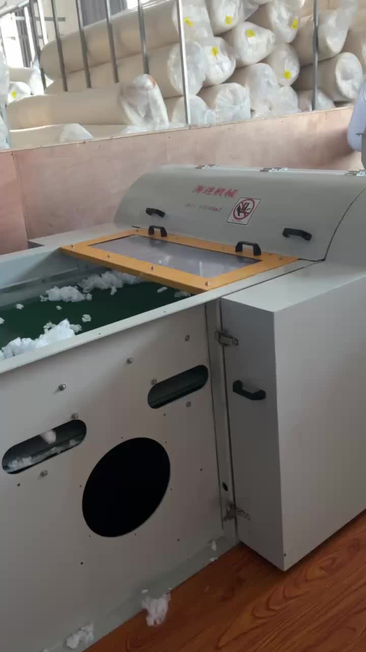 900opener+pillow filling machine