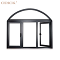 Modern tall arched windows thermal break double/ triple pane factory style windows casement window for home1