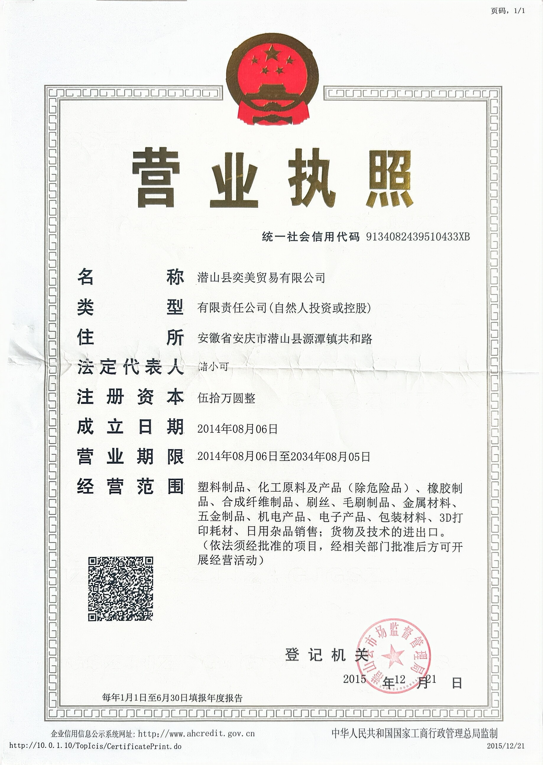 business license