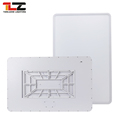 3CCT Square Slim LED Panel Lights - Embedded Backlit 20W 30W 40W Flush Mounted Indoor Ultra Thin Ceiling Lamp1