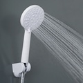 SS3109 White Plastic Water Jet 3 Spray Shower Head Set with Holder, 1.5m Hose1