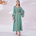 لباس معمولی عید دبی عبای عمده فروشی مراکش لباس کفتان1
