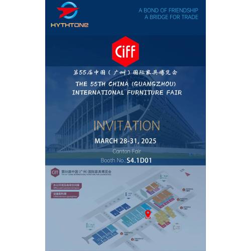 Hythtonefurniture se prepara completamente para la 55ª Feria Internacional de Muebles de Guangzhou