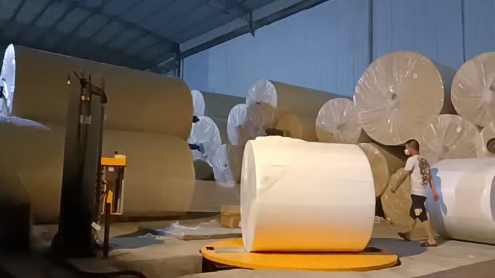 Бумажная рулонная упаковочная машина