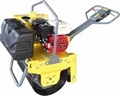 300Kg Walk-Behind Smooth Drum Mini Compactor for Road Construction1