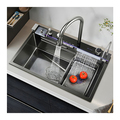 Smart Kitchen Sink: Latest Trendy Multifunctional Waterfall Digital Sink1