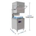 High Power Spray Heating Dish Washer for Restaurants by China Manufacturer1