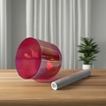 Cosmic Light Pink Red Quartz Singing Bowls for Sound Healing Yoga Meditation1
