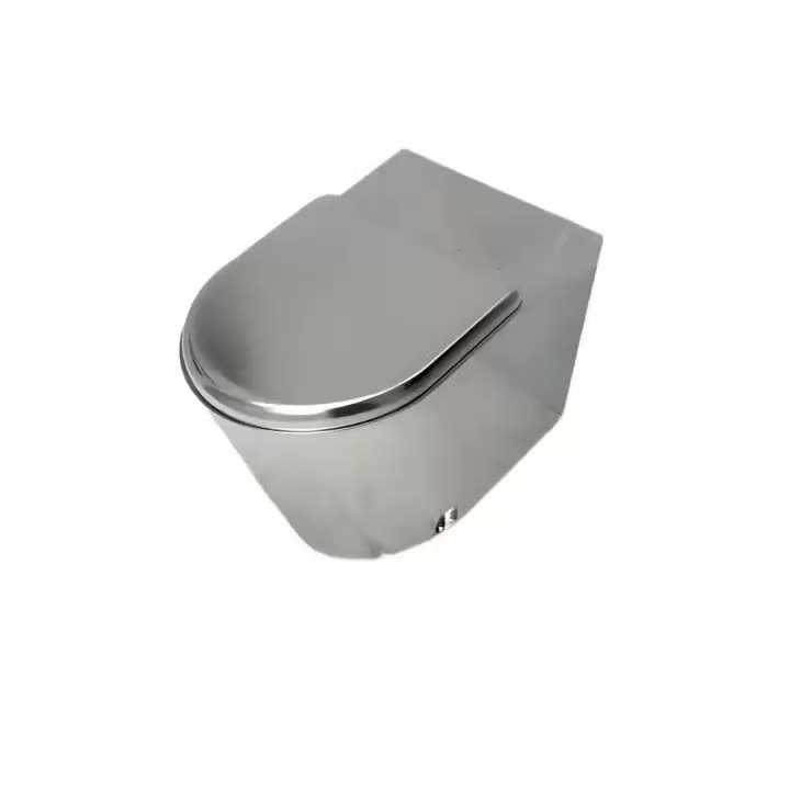 Anpassbare Toilettenschüssel aus Edelstahl