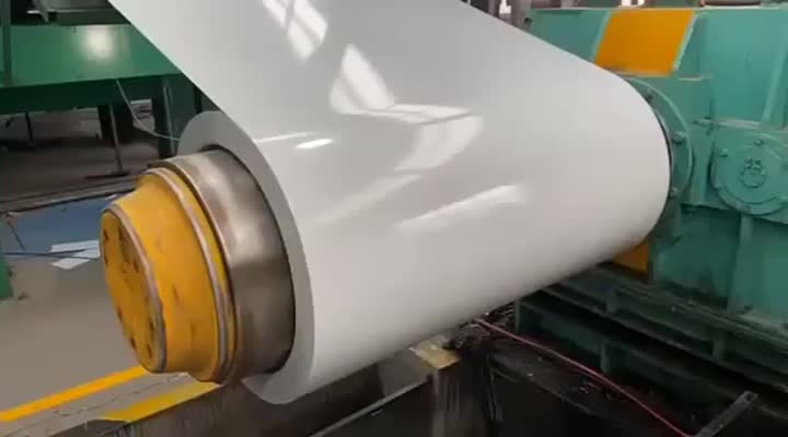 Prepainted steel coil