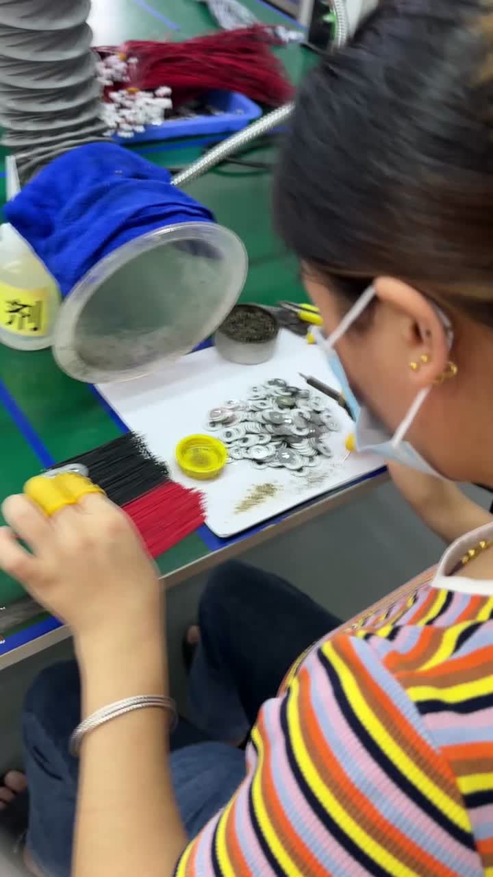 Vídeo de produção de placa de atomizador para ventilador de atomização