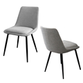Rustic Cafe Bistro Metal Leg Side Chair1