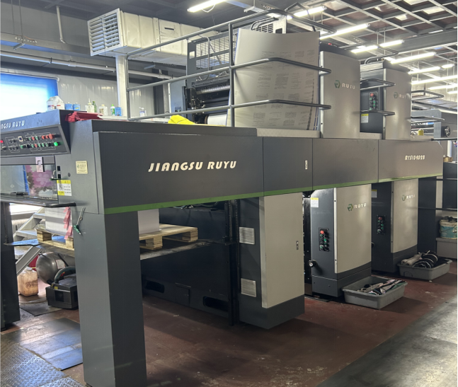 double-sided two-color printing machines