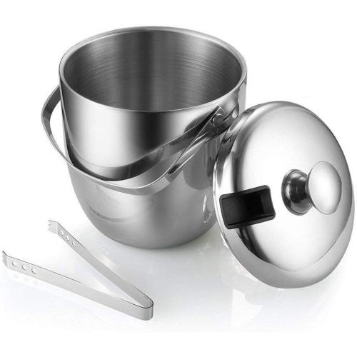 stainless steel ice bucket