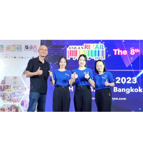 Berriak eguneratzea | Winson Barcode Intelligent Aitortzeko gailua ASEAN txikizkakoan agertzen da Bangkok, Thailandian 2023an