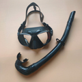 Custom Italian Design Low Volume Free Diving Mask and Snorkel Set1