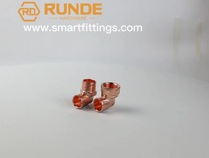 copper female elbow